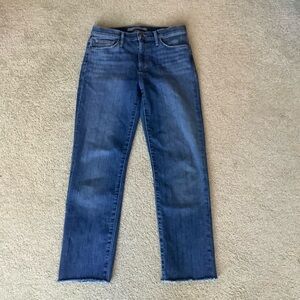 Joe's Jeans Women's Straight-Leg Jeans in Medium Blue Wash